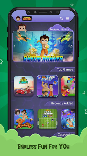 Screenshot of Chhota Bheem Gaming Zone