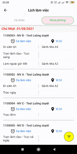 HrmOnline Screen 3