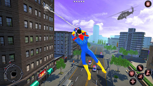 Rope Amazing Hero Crime City Simulator  screenshots 1