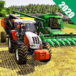 Cover Image of Unduh Cargo Tractor Trolley Driver Farmer Simulator 2020 1.0 APK