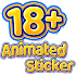 18+ Animated Love Stickers2.6