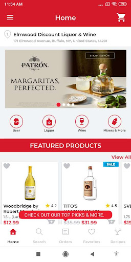 Android application Elmwood Discount Liquor screenshort
