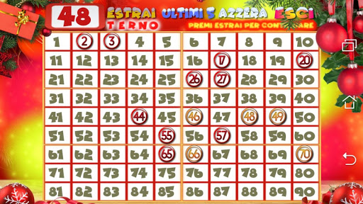 Android application Tombola di Natale di LupoCupo screenshort