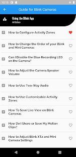 Guide For Blink Camera 2.0.0 screenshots 2