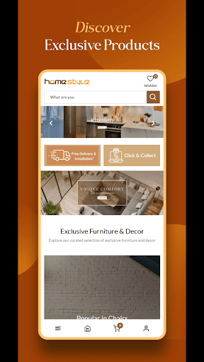 Android application HomeStyle UAE screenshort