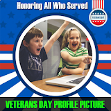 Veterans Day photo frame icon