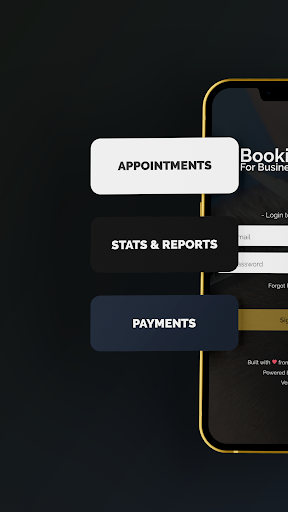 Android application Booking to Me screenshort