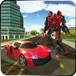 Cover Image of Baixar Future Flying Robot Real Car T  APK