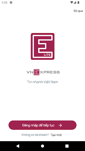 Android application Tin nhanh 24h - Breaking News screenshort