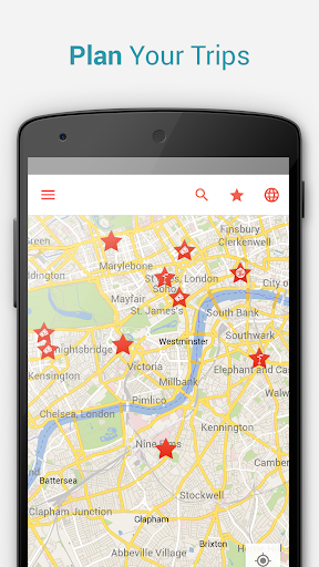 Screenshot of London Offline City Map