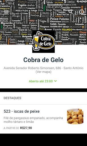 Android application Cobra de Gelo screenshort