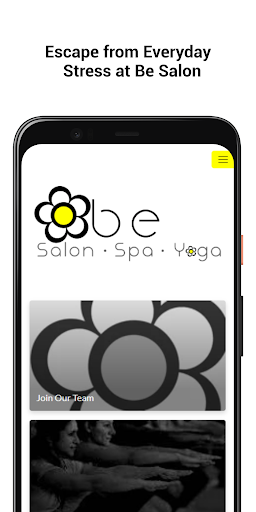Android application Be Spa screenshort