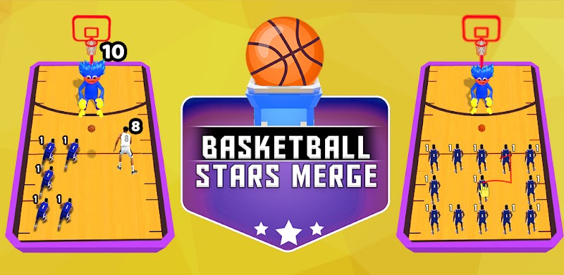 Basketball Star Merge Hoops