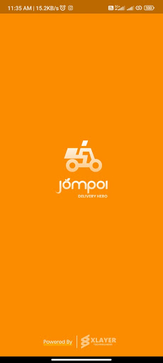 Android application Jompoi Delivery Hero screenshort