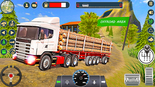 Cargo Truck Driving Simulator Screen 2