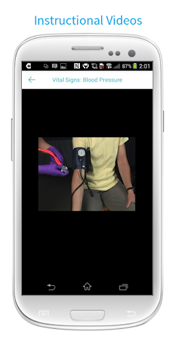 Screenshot of Skills Hub - Nursing Skills