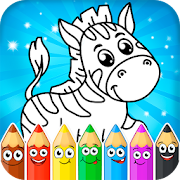 Coloring pages for children: animals