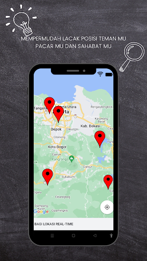 Android application Gps Tracking screenshort