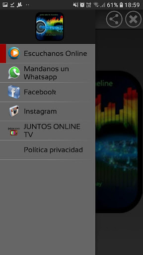 Juntos Radio Online Screen 2