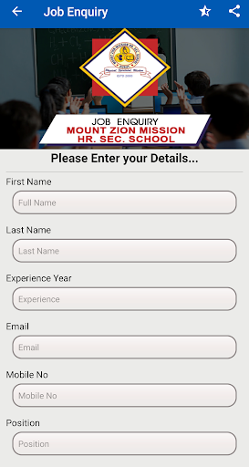 Mount Zion Mission School Screen 2