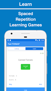 Fast FODMAP Lookup & Learn Screenshot