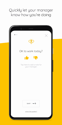 Android application SigBee Check-in screenshort