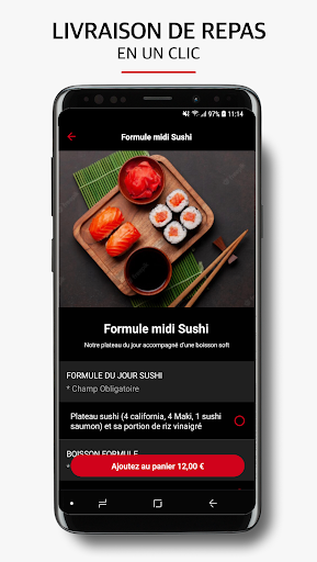 Paillons Gourmet Screen 2