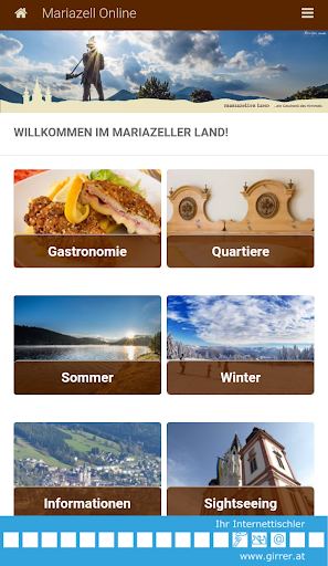 Android application Mariazell Online screenshort