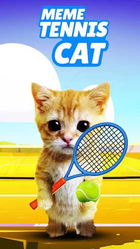 Android application Meme Tennis Cat screenshort