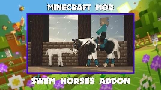 SWEM Horses Mod for Minecraft