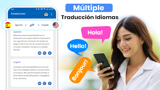 Vista previa de la aplicación
