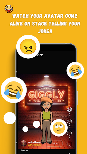 Giggly: Anonymous Joke Sharing Screenshot 4 - AppWisp.com