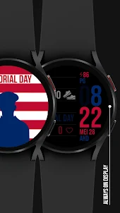 Memorial Day Animated Face 046