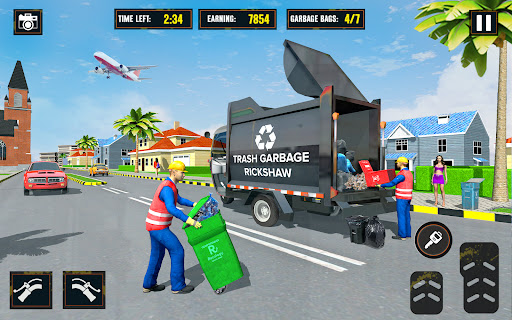 Tuk Tuk Auto Garbage Rickshaw Screen 2