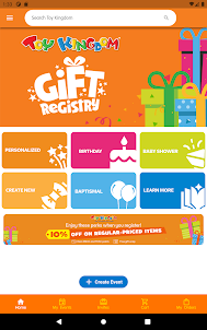 Toy Kingdom Gift Registry