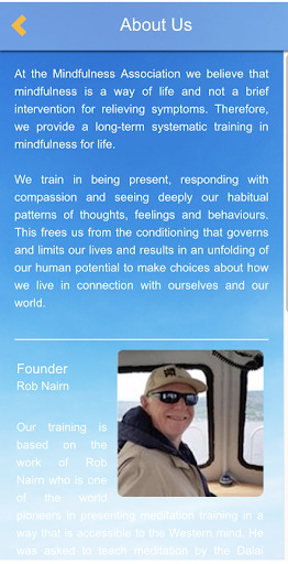 Mindfulness Based Living Screen 3