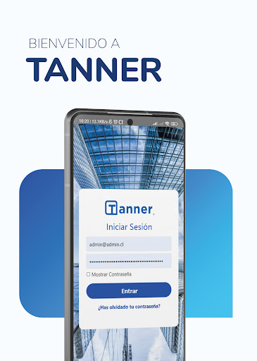 Android application Intranet Tanner screenshort