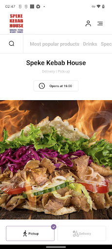 Android application Speke Kebab House screenshort