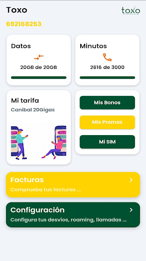 ToxoTelecom Screen 2