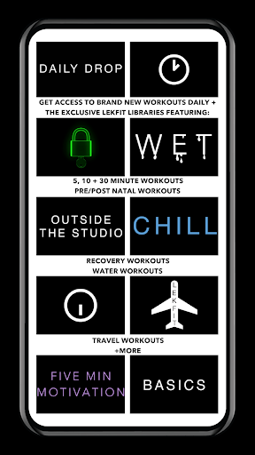 LEKFIT online studio Screen 3