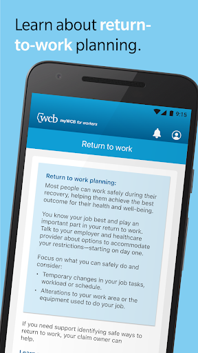 myWCB-AB for workers Screen 3