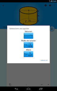 Screenshot 16 Fórmulas de Geometría android