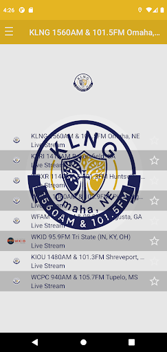 KLNG AM1560 & FM101.5 Radio Screen 2