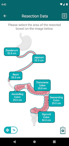 Residual Bowel App Screen 3
