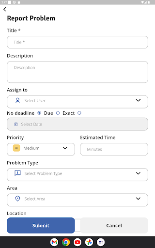 Screenshot of Task Inspector