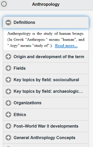 Introduction to Anthropology