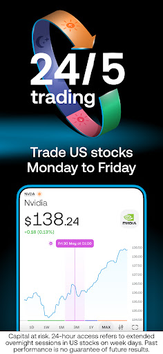 Screenshot of Trading 212: Stocks, ETFs, ISA