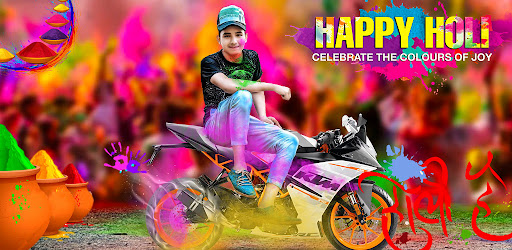 Holi Photo Frame cover