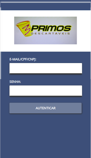Android application 03 Primos Descartáveis screenshort