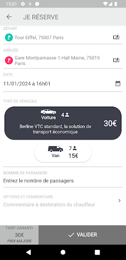 DOSSI VTC Screen 2